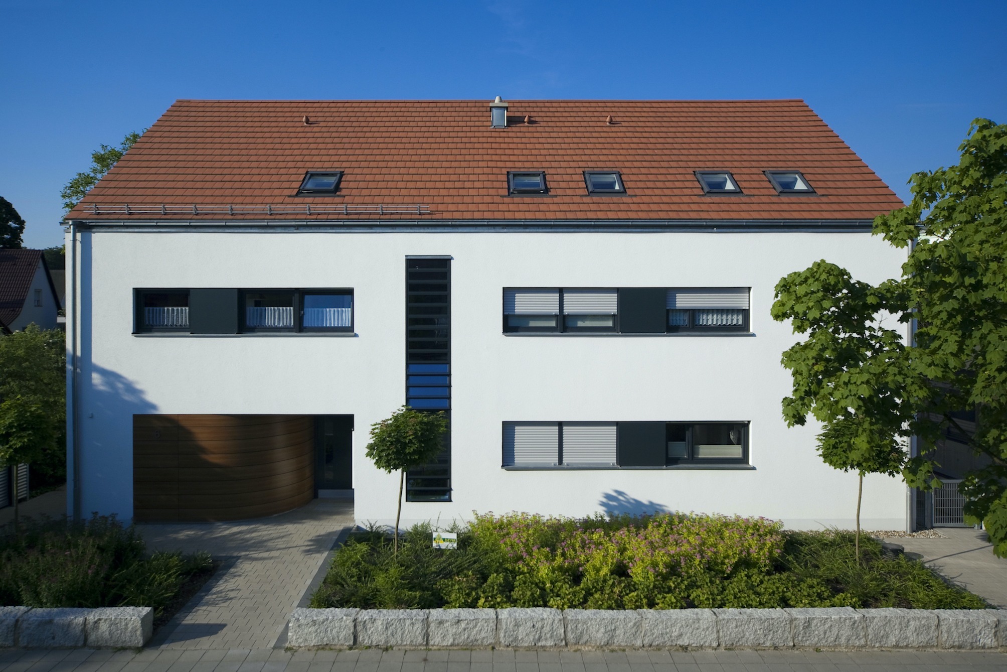 Dorfstadel Kruppach Muehlhausen aussen Nachts Anbau mit Ofen