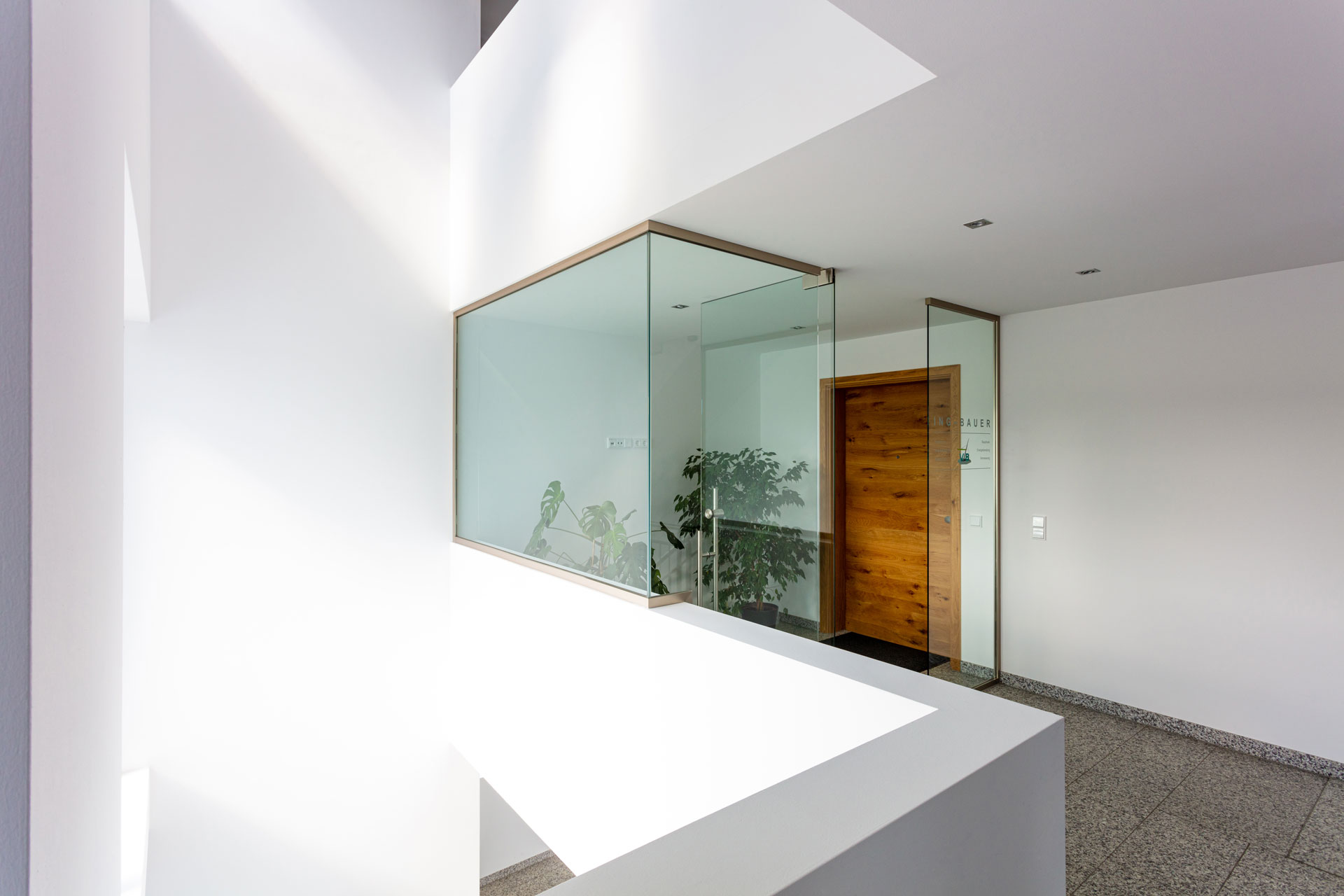 Dorfstadel Kruppach Muehlhausen innen Kueche Licht Tresen