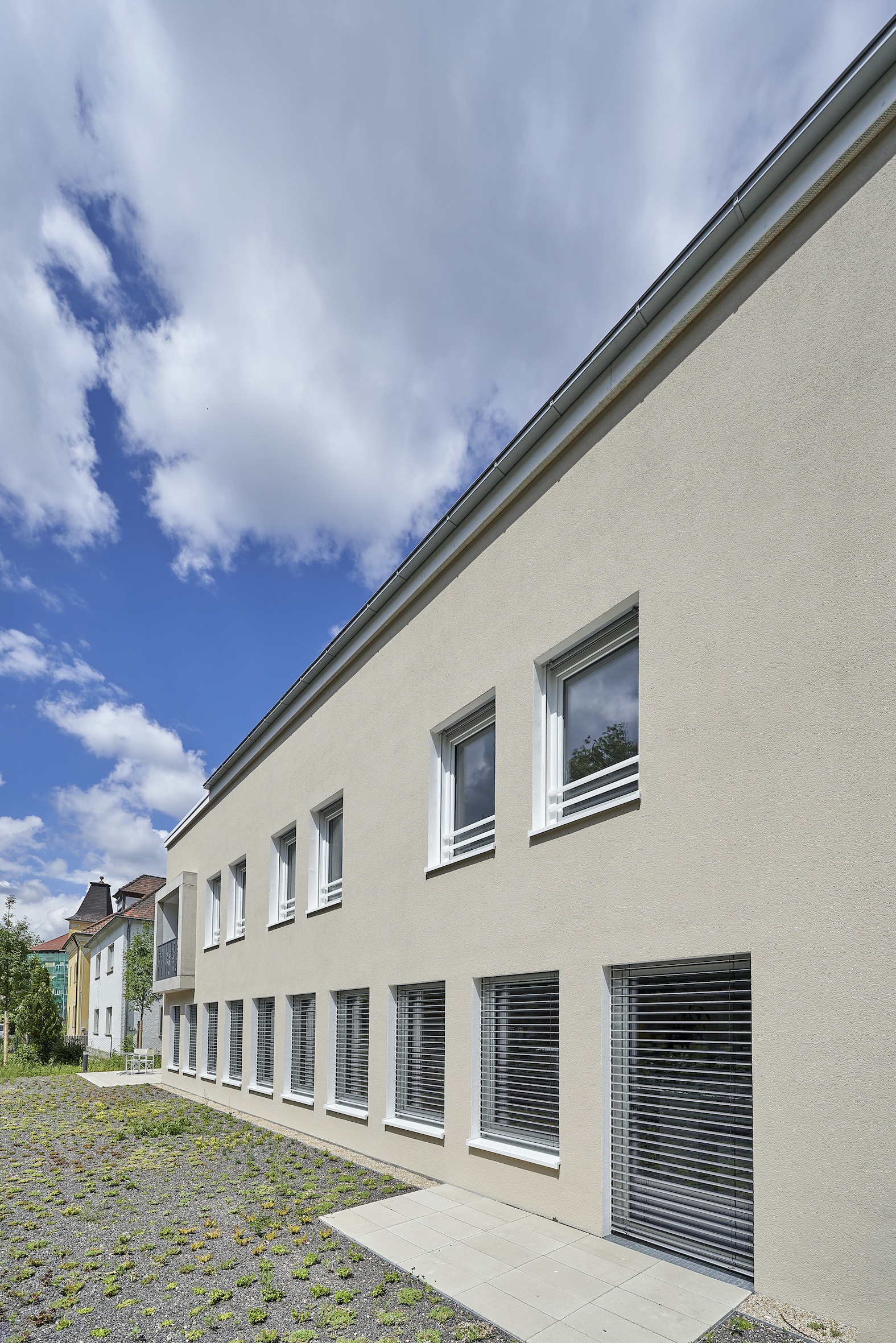 Dorfstadel Kruppach Muehlhausen innen Kueche Licht Tresen