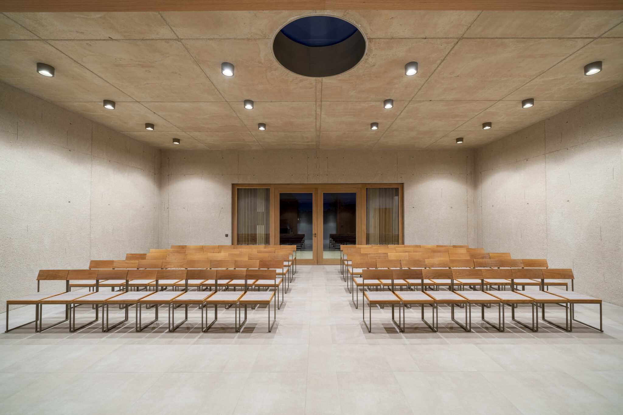 Dorfstadel Kruppach Muehlhausen aussen Nachts Feuerspritze